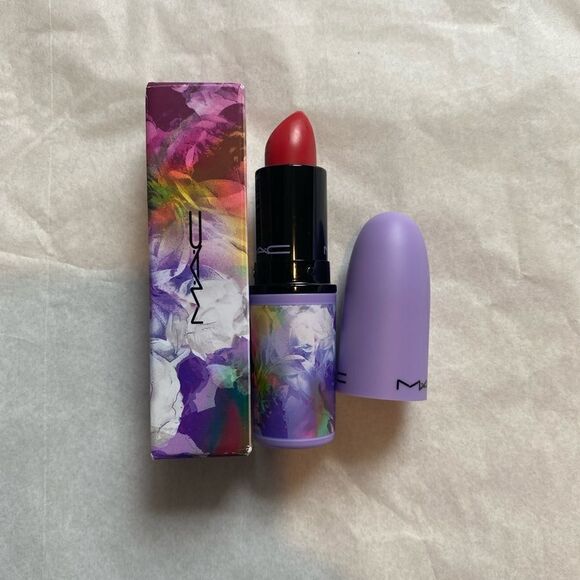 🥳Host Pick🥳 NIB MAC Botanic Panic Lipstick in “Tulip Service” - Picture 1 of 3